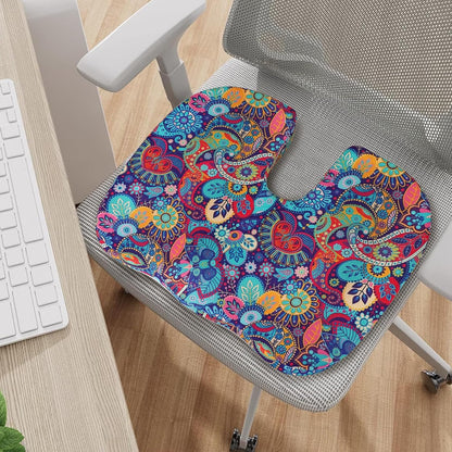 Tailbone Pain Relief Cushion, Memory Foam Seat Cushion for Coccyx Sciatica Pain Pressure Relief Office Desk Chair