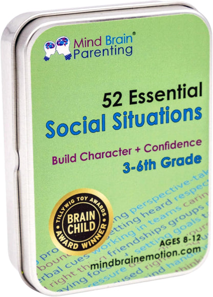 Mind Brain Emotion 52 Essential Life Skills: No-Excuses Game to Teach Kids, Teens & Adults How to Care for Self & Chores, Practical Solution for Responsible Boys, Confident Girls, Happy Family