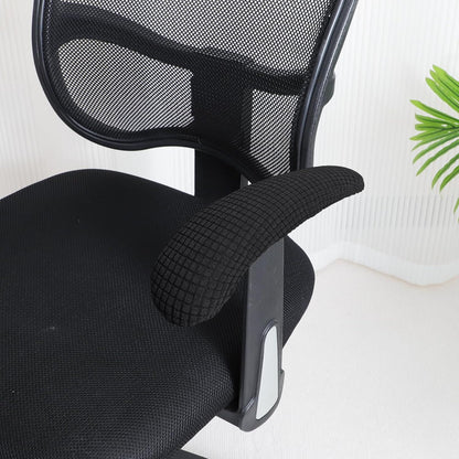 FORCHEER Office Chair Armrest Cover with Zipper 15inch Stretchable Water Resistant Computer Office Chair Arm Rest Slipcover for Desk Chairs Arm 2Pack-Army Green