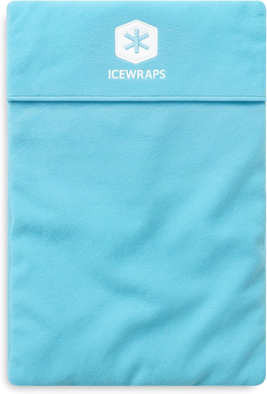ICEWRAPS Reusable Cold Pack with Fabric Cover - Standard 10 x 14 Inch, Blue