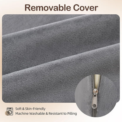 Vekkia 21” Back Rest Pillow with Dual-Layer Foam for Reclining and Sitting