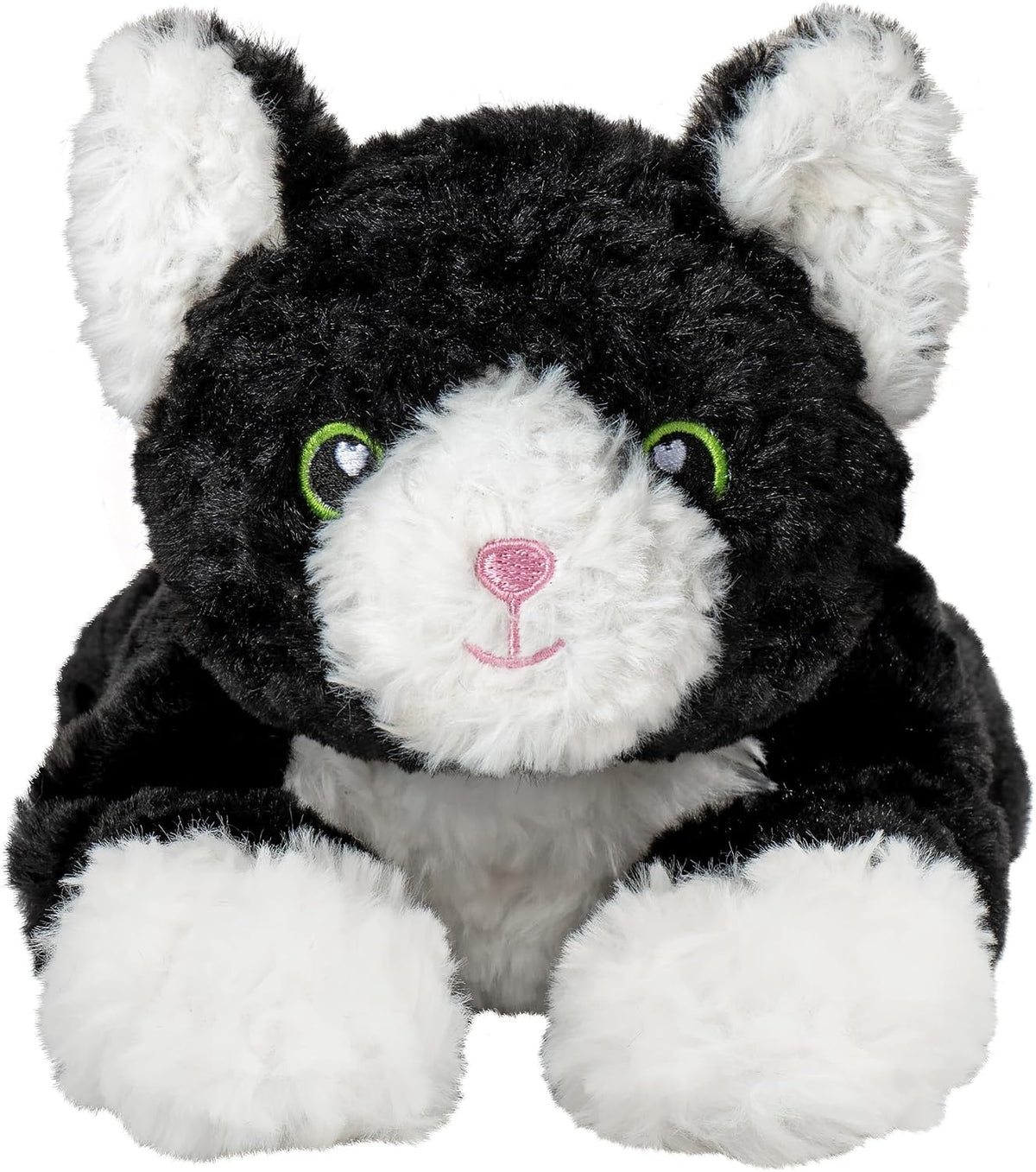 Bunny Microwavable & Weighted Stuffed Animals - 1.5 Lbs Unscented Heating Pad for Period Cramps Pain Relief and Anxiety, Cute Bunny Plush Toys Gifts for Women Girls Adults and Kids by Happy Fuel