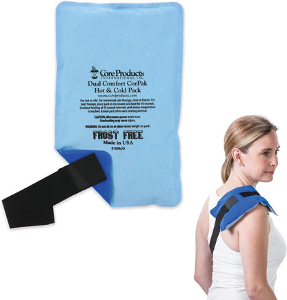 Reusable Hot & Cold Therapy Pack for Knee, Back, Shoulder & Ankle Pain (Cervical - 6 x 20 inch)