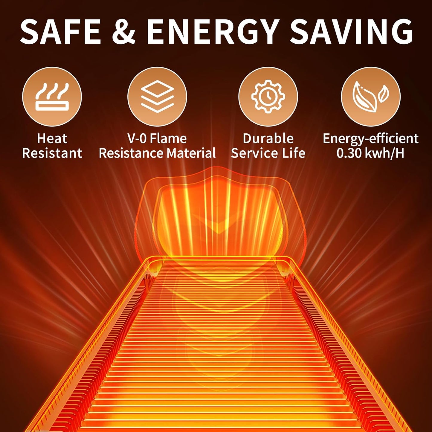 Electric Warming Tray,Extralong 47"x12",Tempered Glass Warming Mat for Food | Keep Food Warm,Food Warmers For Parties Buffet Daily Gatherings,Temperature Adjustable,With Thermostat,Full Surface Heating