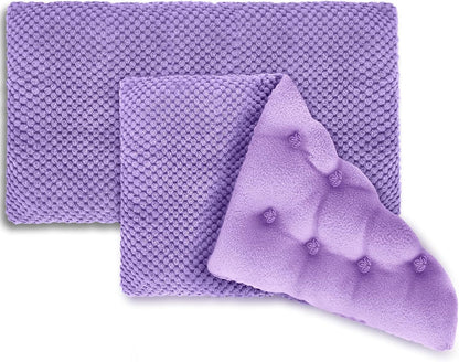 Microwavable Heating Pads 15 * 9", Weighted Moist Microwave Heat Pad for Cramps Neck Shoulder, Back Pain Relief, Warm Compress Rice Bean Bag Hot Pack for Muscles Ache, Joints, Unscented