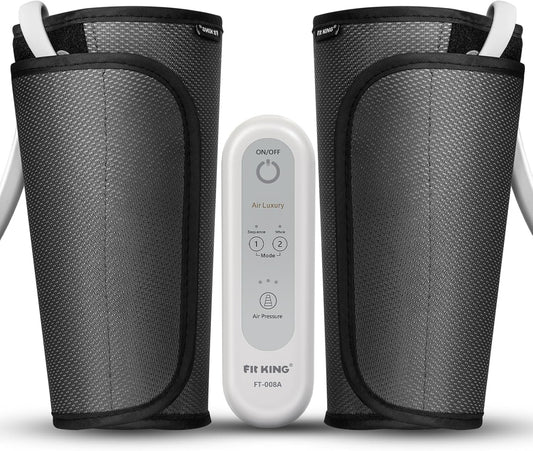 FIT KING Calf Massager, Sequential Air Compression Leg Massager