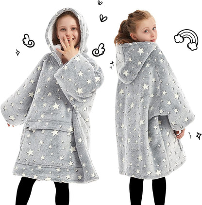 Wearable Blanket Hoodie for Adults With Pocket Strawberry Hoodie | Sherpa, Fuzzy Blanket Hoodie, Oversized Sweatshirt Blanket, Kangaroo Pouch, Cute Birthday Gifts for Sister, Cute Stuff