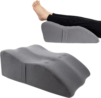 itcozy Leg Elevation Pillow with Soft Memory Foam, Wedge Pillow for Reading, Rest, Surgery, Relieves Back, Swelling, Hip, Knee Pain and Improves Blood Circulation