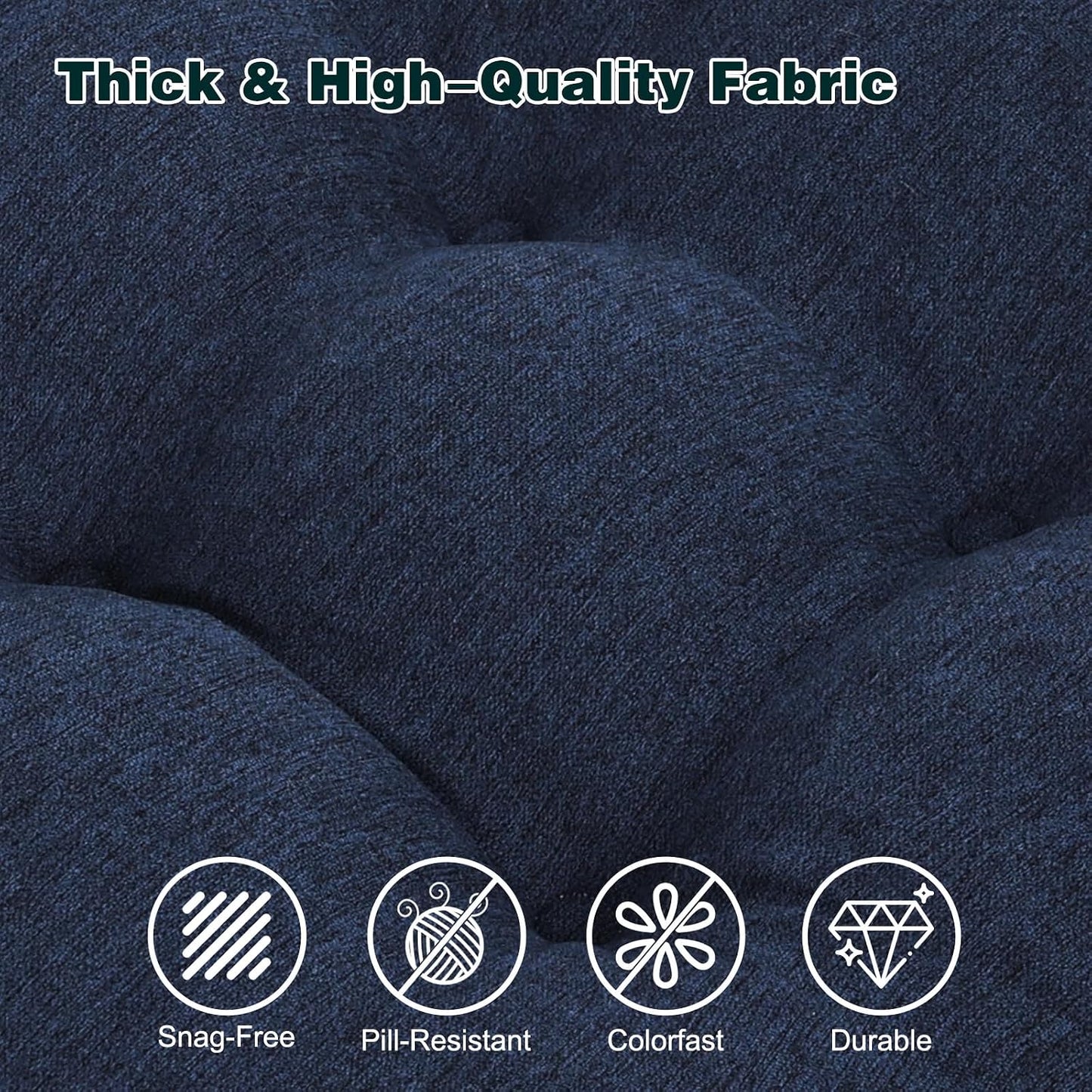 baibu Memory Foam Recliner Cushions with Lumbar Support Pillow Set for Elderly, 20x20x5 Inch Dual-Layer Design Non-Slip Recliner Seat Cushion & Back Support Pillow for Reduce Hip & Lumbar Pain, Brown