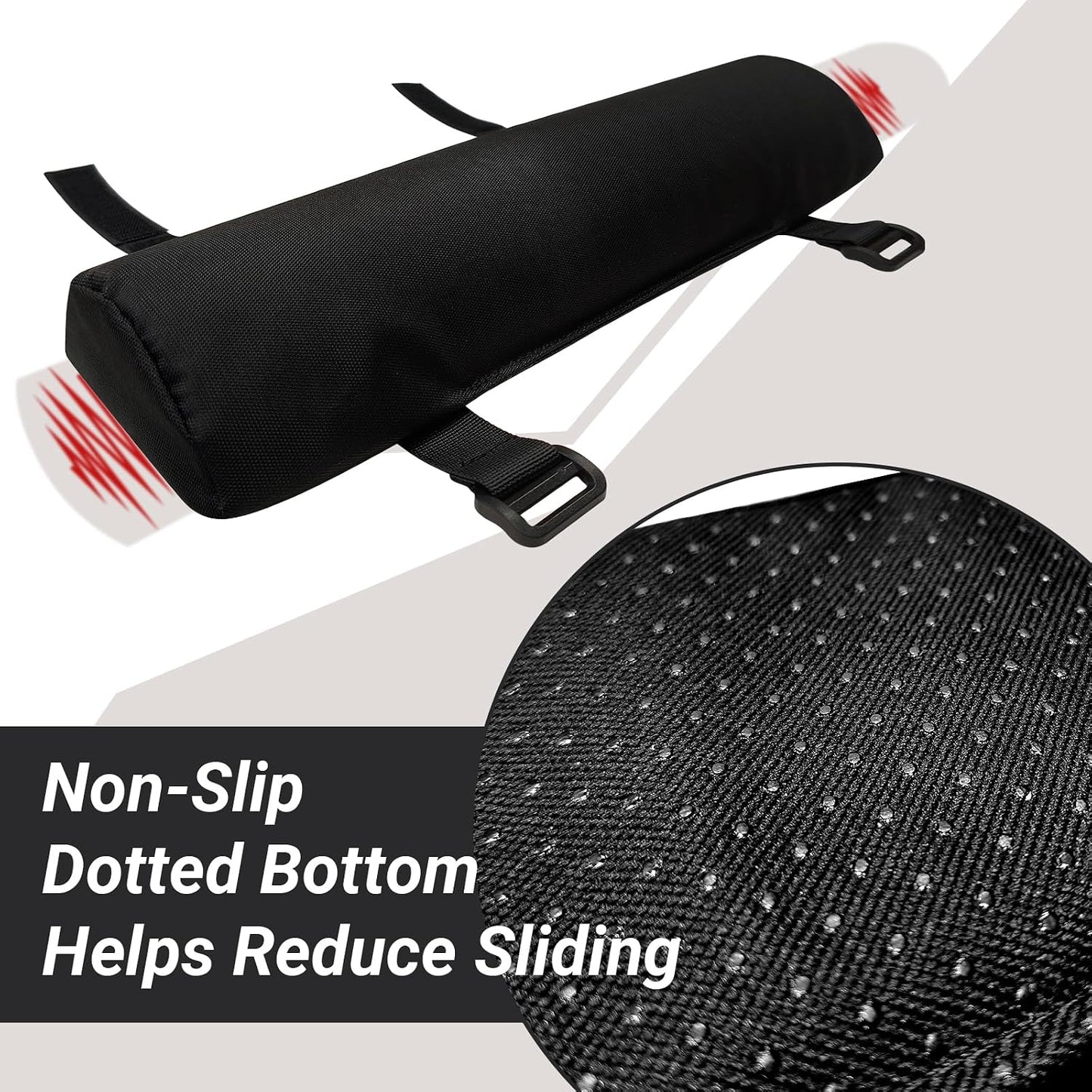 14.3 Inch Armrest Pads for Zero Gravity Chair,2 Pack | Non-slip dotted backing; Soft cushioning; Extended elbow and forearm coverage; Fits patio recliners and lounge chairs