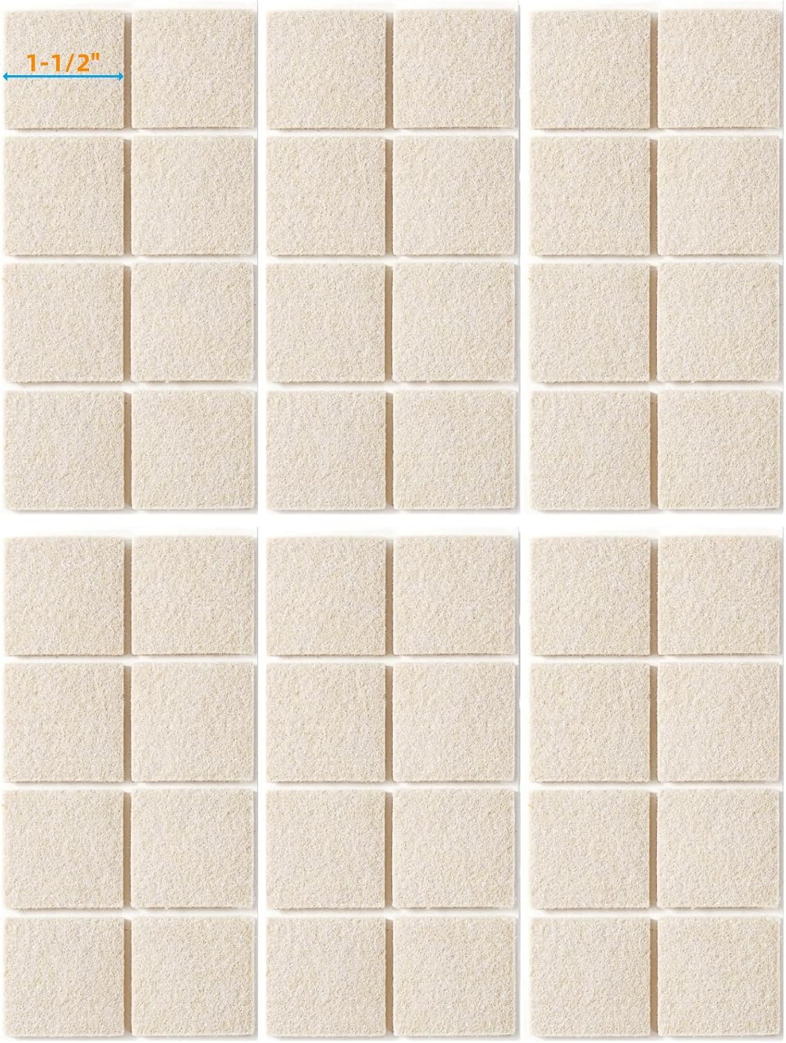 Felt Pads Small 3/8" Felt Pads for Cabinet Doors Bumpers, Cabinet Cushion Dots Felt Cabinet Door Stops, Self Adhesive Thick Bumper Pads to Protect Surfaces -Anti Scratch 234 Pcs Round Brown