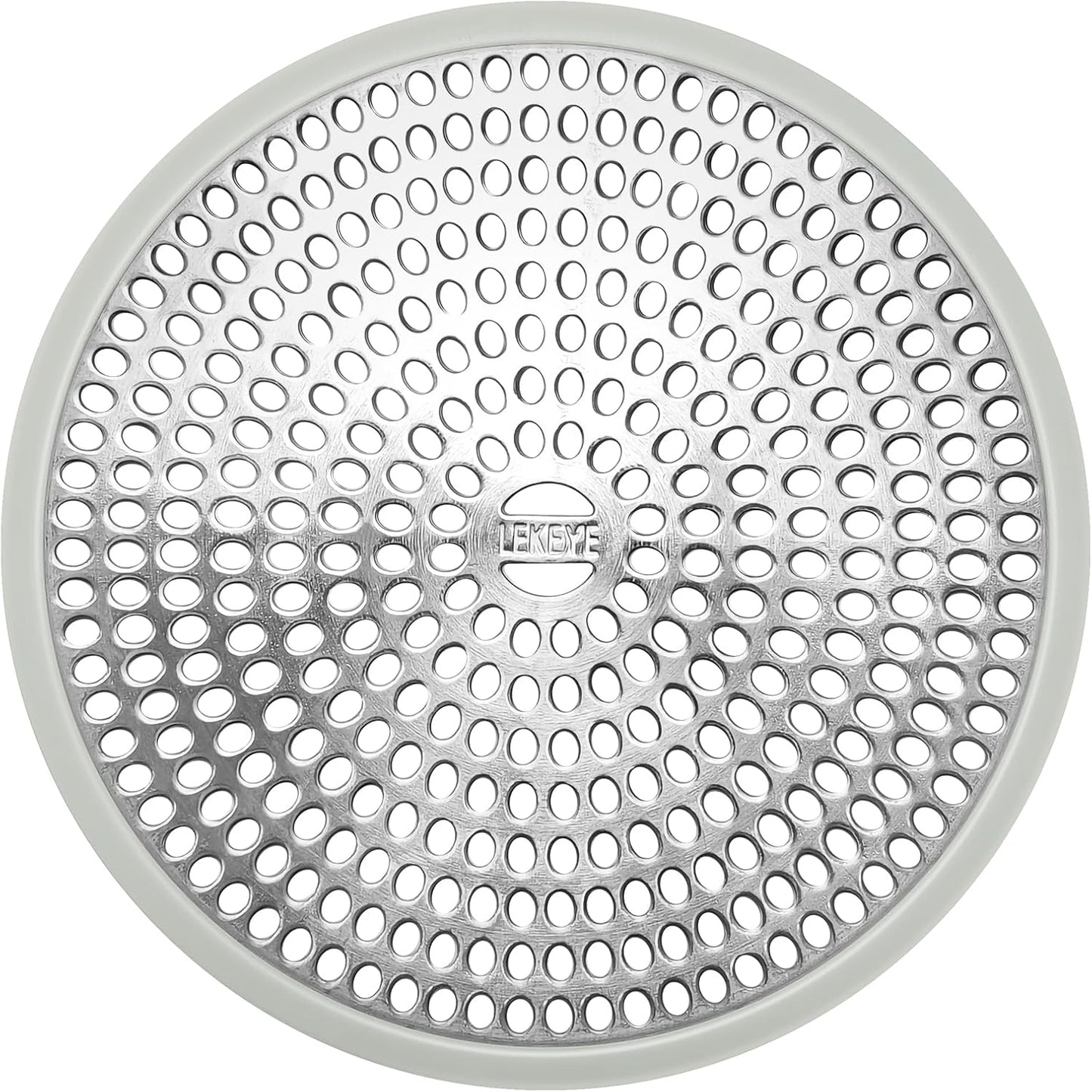 LEKEYE Shower Drain Hair Catcher/Strainer/Stainless Steel and Silicone