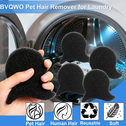 Pet Hair Remover for Laundry, 6PCS Reusable Dog & Cat Hair Remover Tool | Removes Pet Fur, Hair, Lint, Dander From Clothes &Washing Machine.