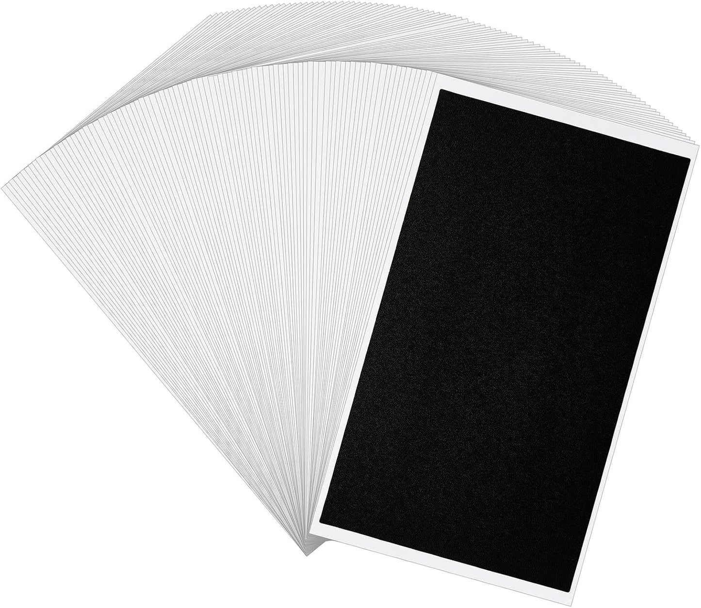 Chalkboard Labels for Storage Bins (3.74" x 2.16",Rectangle，100Pcs)