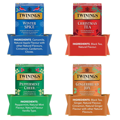Twinings Mango & Pineapple Herbal Tea Individually Wrapped Bags, 20 Count (Pack of 1), Naturally Caffeine-Free, Enjoy Hot or Iced, 20 Teabags