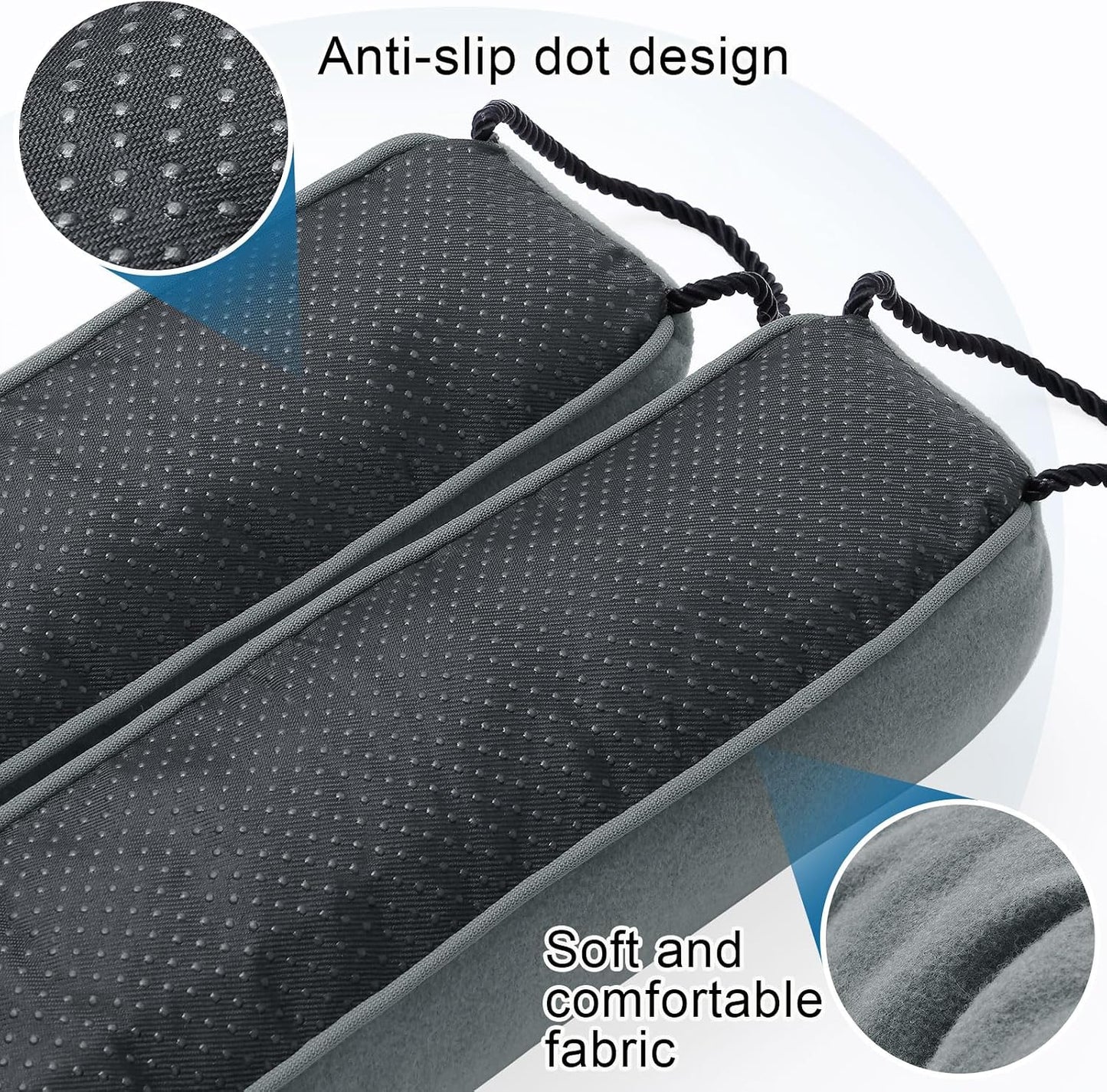 36 Inch Door Draft Stopper, Blocks Hot Cold Air with Washable Cover | Blocks Hot & Cold Air, Removable Washable Cover, Fits Door Gaps Up to 3 Inch, Noise & Wind Seal, Draft Blocker (1 Pack)