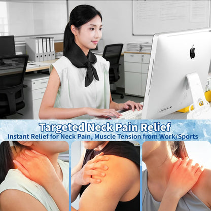 Widened Cooling Neck Wraps Long Lasting Neck Ice Pack Wrap