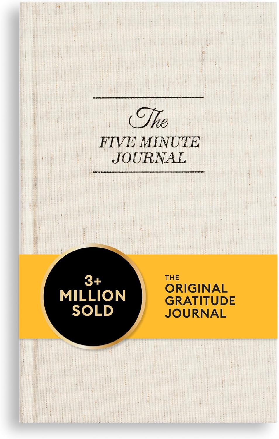 Intelligent Change The Five Minute Journal - Original Daily Gratitude Journal for Women & Men - Mindfulness, Happiness & Daily Reflection - Undated Planner - Affirmation Journal - Gifts for Women