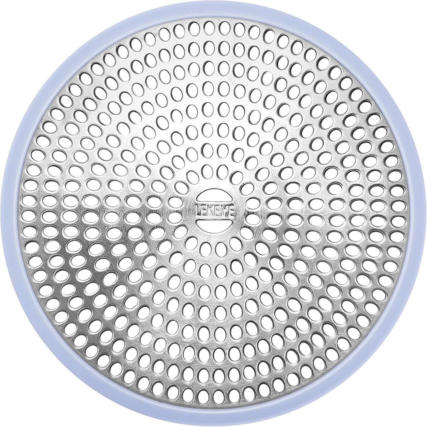 LEKEYE Shower Drain Hair Catcher/Strainer/Stainless Steel and Silicone