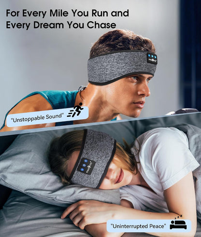 MUSICOZY Bluetooth 5.4 Sleep Headphones Headband Sports Wireless Audio