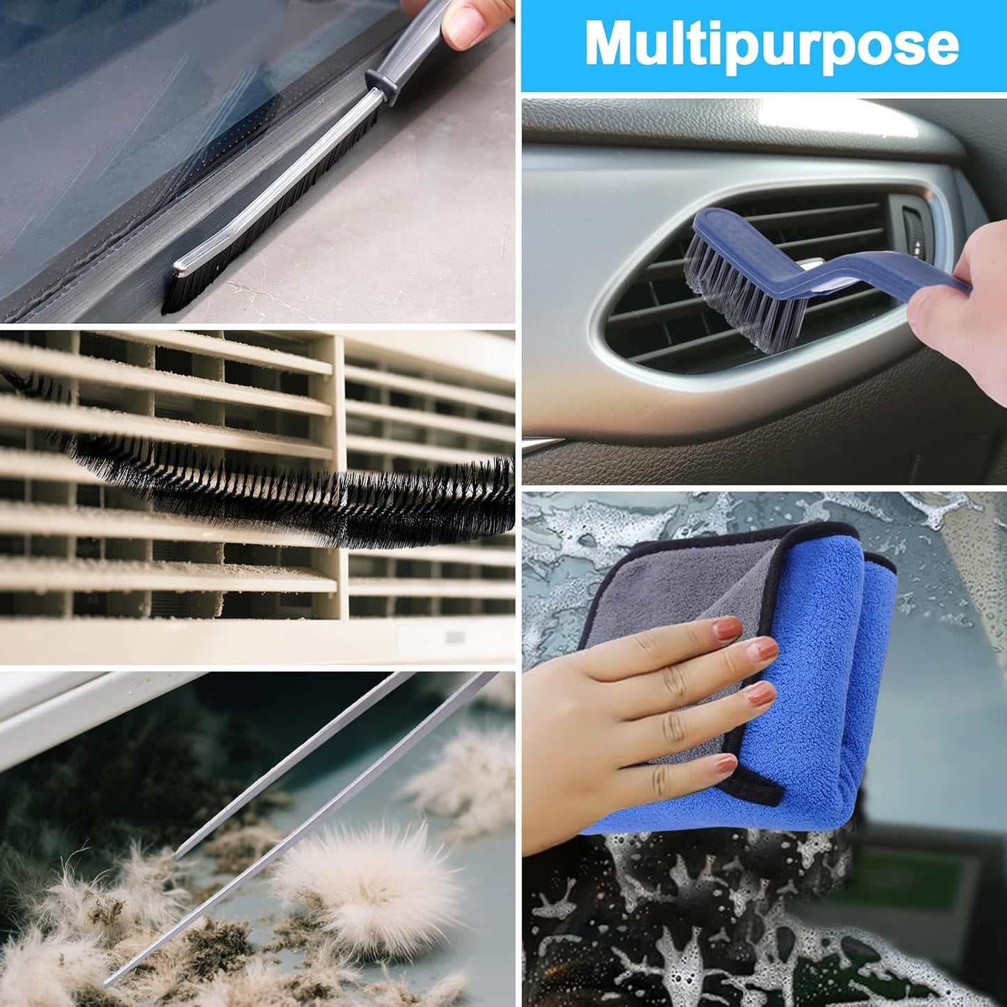 Dryer Vent Cleaner Brush,Flexible Clothes Dryer Lint Brush | Lint Trap Cleaning Tool,Laundry Room Essentials Lint Remover Accessories,Refrigerator Coil Brush,Household Cleaning Supplies