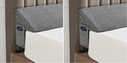 IFNOW Queen Bed Wedge Pillow(60"x6"x10"), Mattress Gap Filler 0-8", Grey