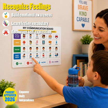 Morning Routine Chart for Kids – Step-by-Step Visual Schedule (9x12 Laminated) | Self-Care Educational Chart for Children, Special Needs & Autism – Morning Routine Support – English