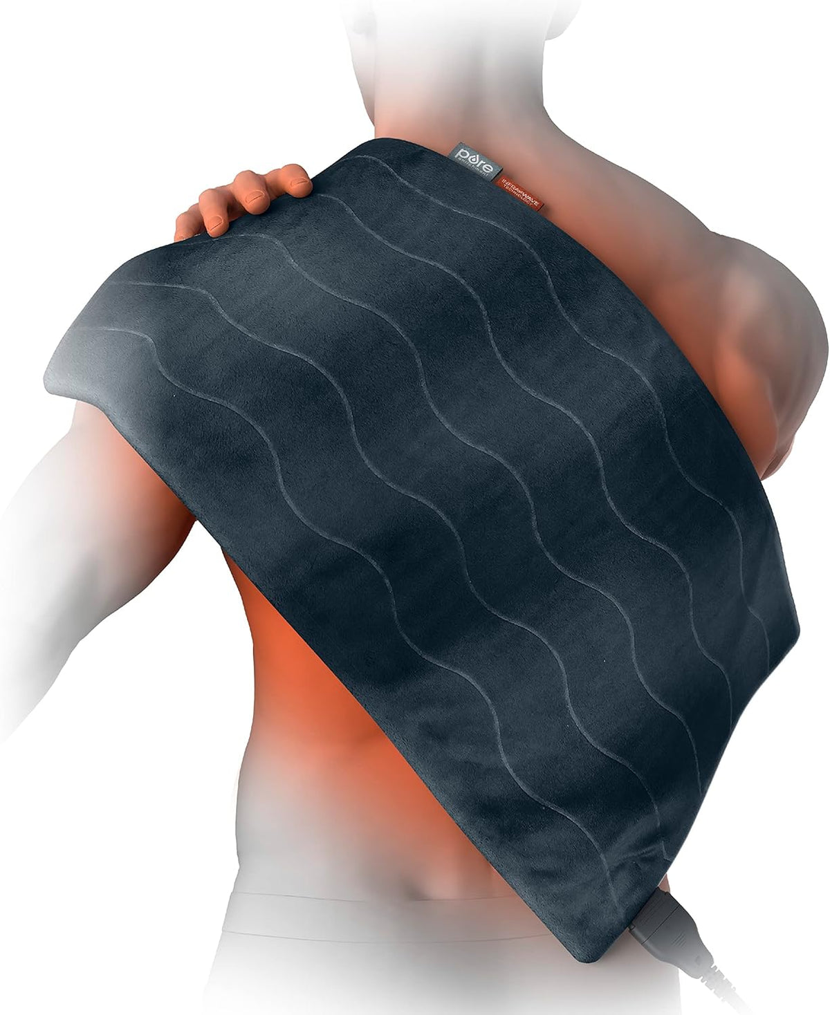 Pure Enrichment PureRelief Pro Far Infrared XL Heating Pad, 4 Heat Settings