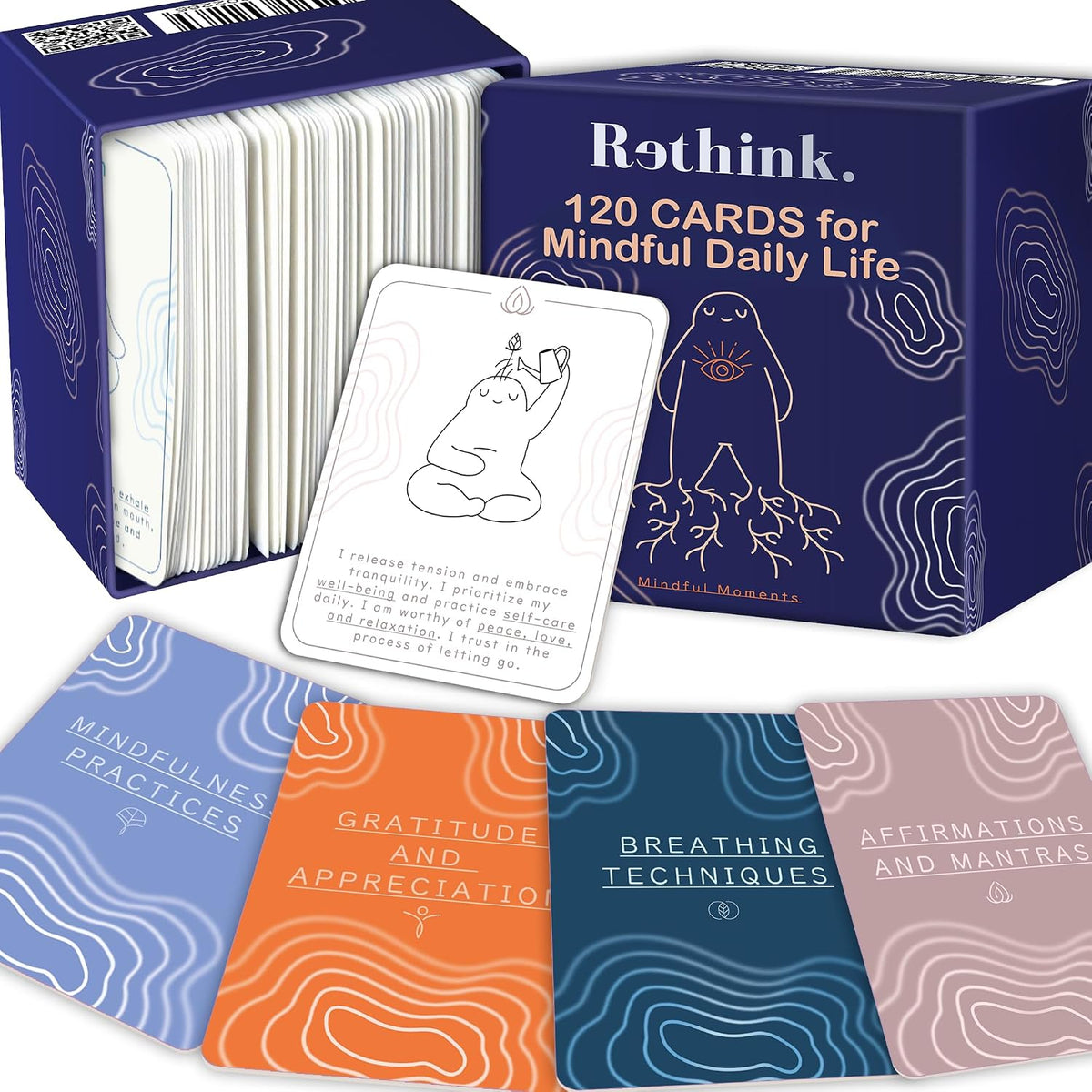 Meditation Cards for Anxiety Relief - Daily Affirmation Cards for Women