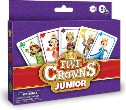 Five Crowns Rummy Style Card Game for Kids and Adults, Family Game Night