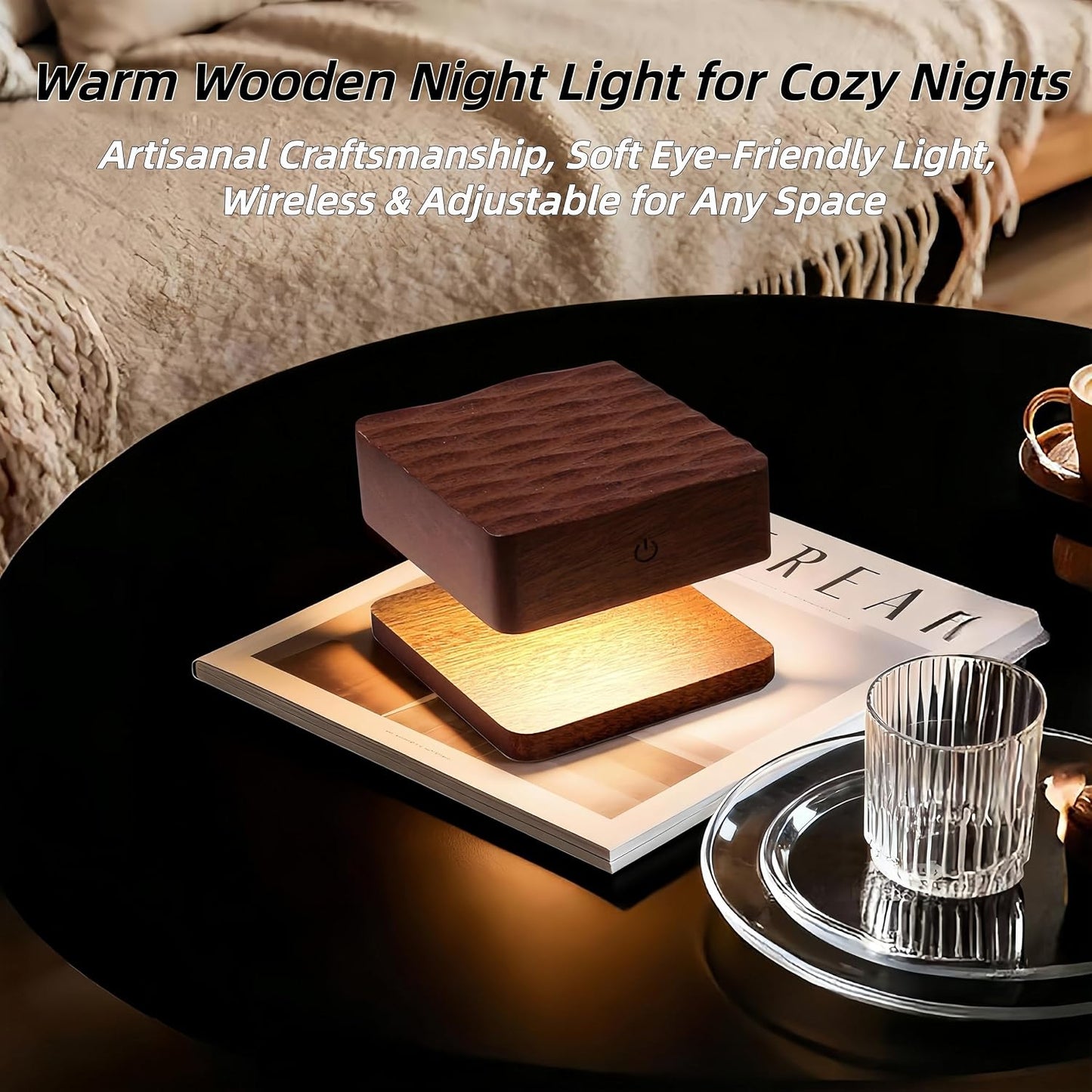 Rechargeable Wall Sconce Battery Operated LED Wall Light for Bedroom,Motion Sensor Night Light Indoor for Reading Light,Dimmable Touch Cordless Lamp,Removable Rotatable Magnetic Wall Lamp