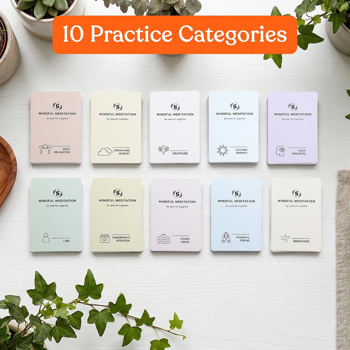 Special Supplies 101 Mindfulness & Meditation Cards for Teens & Adults