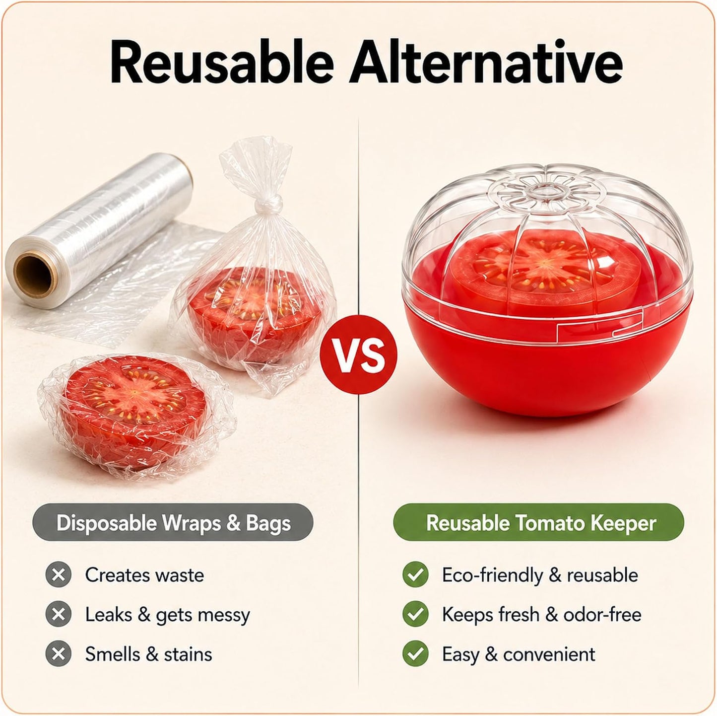 Avocado Keeper Saver Avocado Storage Containers With Lid | Onion Avocado Tomato Saver Fruit vegetable Holder Storage (Avocado Holder)