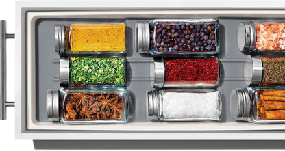 OXO Good Grips Kitchen, Compact Spice Drawer Organizer, White