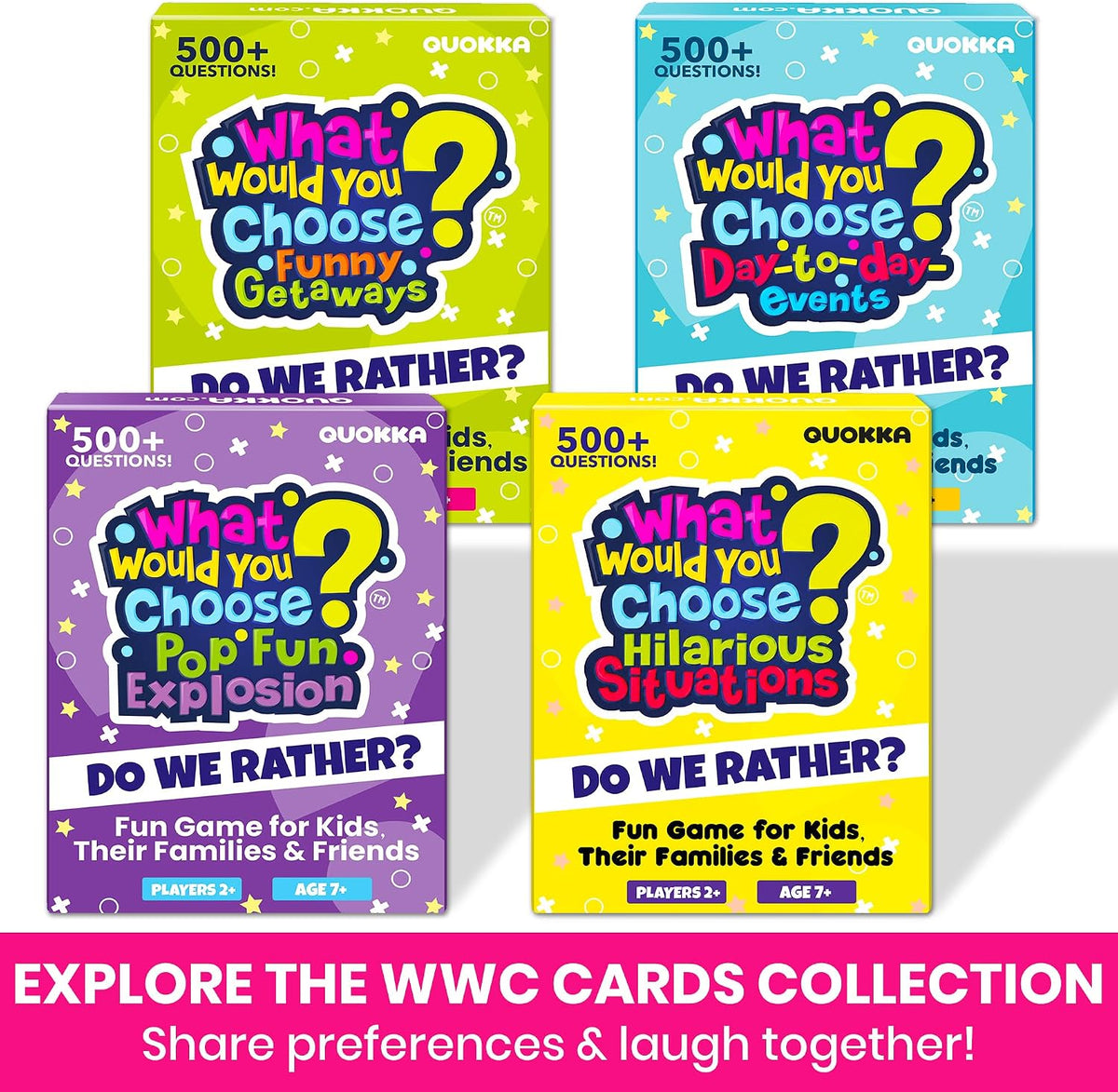 Travel Card Game for Teens, Kids, Adults - Party Games for Family Nights