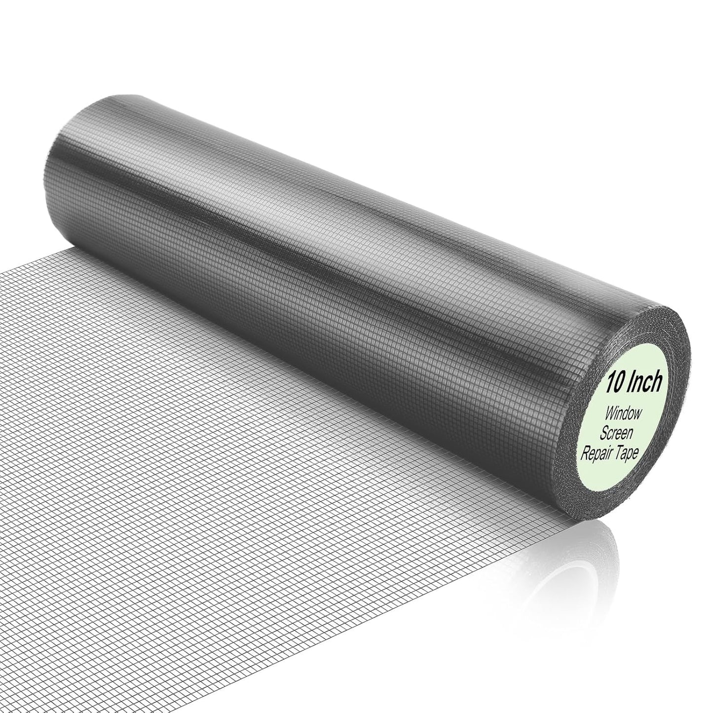 CroBlissful 5 Inch X 20 ft Extra Wide Window Screen Tape Mesh Repair, Gray | Strong Adhesive, Waterproof Fiberglass, Screen Repair Kit Patch, for Window Door Tears Holes