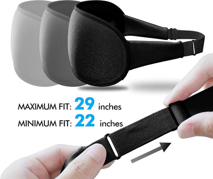 3D Weighted Eye Mask for Lash Extensions, Eye Covers for Sleep