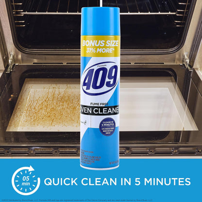 Formula 409 Heavy Duty Oven and Grill Cleaner Spray, Lemon Scent, 14.5 Oz