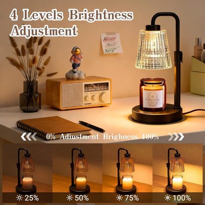 hyrion Candle Warmer Lamp with Timer, Gifts Adjustable Height Candle Lamp