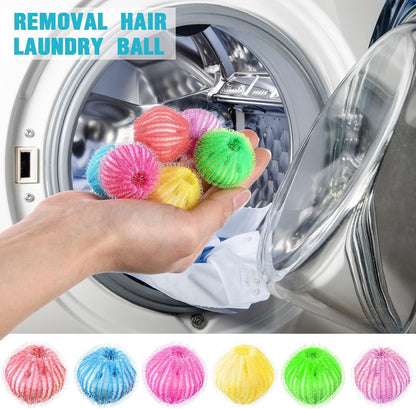 Blulu 18 Pieces Pet Hair Remover for Laundry, Classic Color | Reusable Washing Machine Hair Catcher Pet Dog Cat Fur Catcher Lint Remover from Laundry