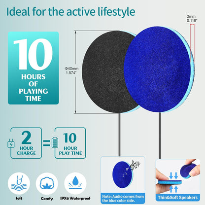 Bluetooth-Module V5.4 Ultra Thin 3mm Replacement Stereo Speakers