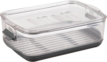 ProKeeper Produce Container, 3-Quart – Stay-Fresh Vent System for Small Peppers and Tomatoes, BPA-Free