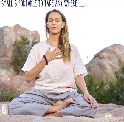Calm Collective 52 Breathwork Cards - Vagus Nerve Breathing Exercises for Anxiety Relief, Emotional Regulation, & Cortisol Manager - Biohack Mental Health & Relaxation Gift (Travel Size)