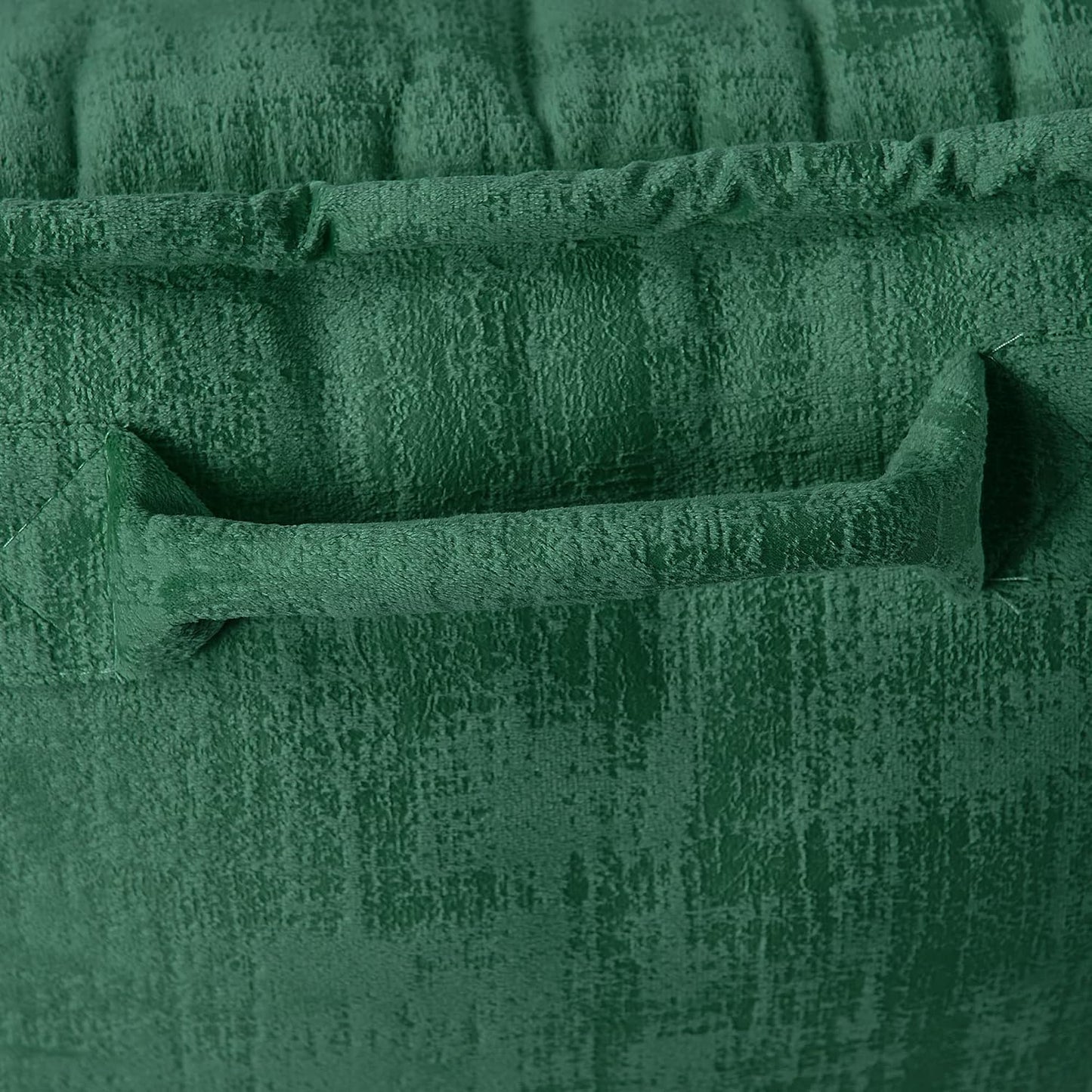 DIY Assembly Art Velvet Backrest Reading Bed Rest Pillow with Arms & Pockets, 18" H for Sitting in Bed Couch Sofa, Back Support Cushion with Removable Cover, 20"x18"x17", Aqua