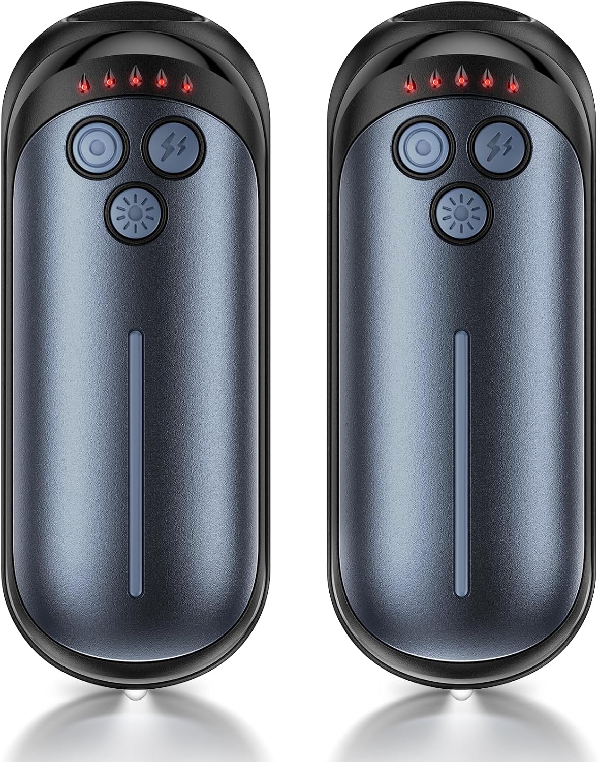 Rechargeable Hand Warmers 2 Pack, 6000mAh Electric Hand Warmer Rechargeable, 2 in 1 Portable Hand Warmers with AI Smart Chips, Outdoor, Hunting, Camping for Family for Christmas