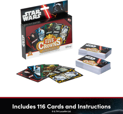 Five Crowns Rummy Style Card Game for Kids and Adults, Family Game Night