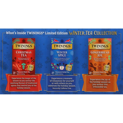 Twinings Mango & Pineapple Herbal Tea Individually Wrapped Bags, 20 Count (Pack of 1), Naturally Caffeine-Free, Enjoy Hot or Iced, 20 Teabags