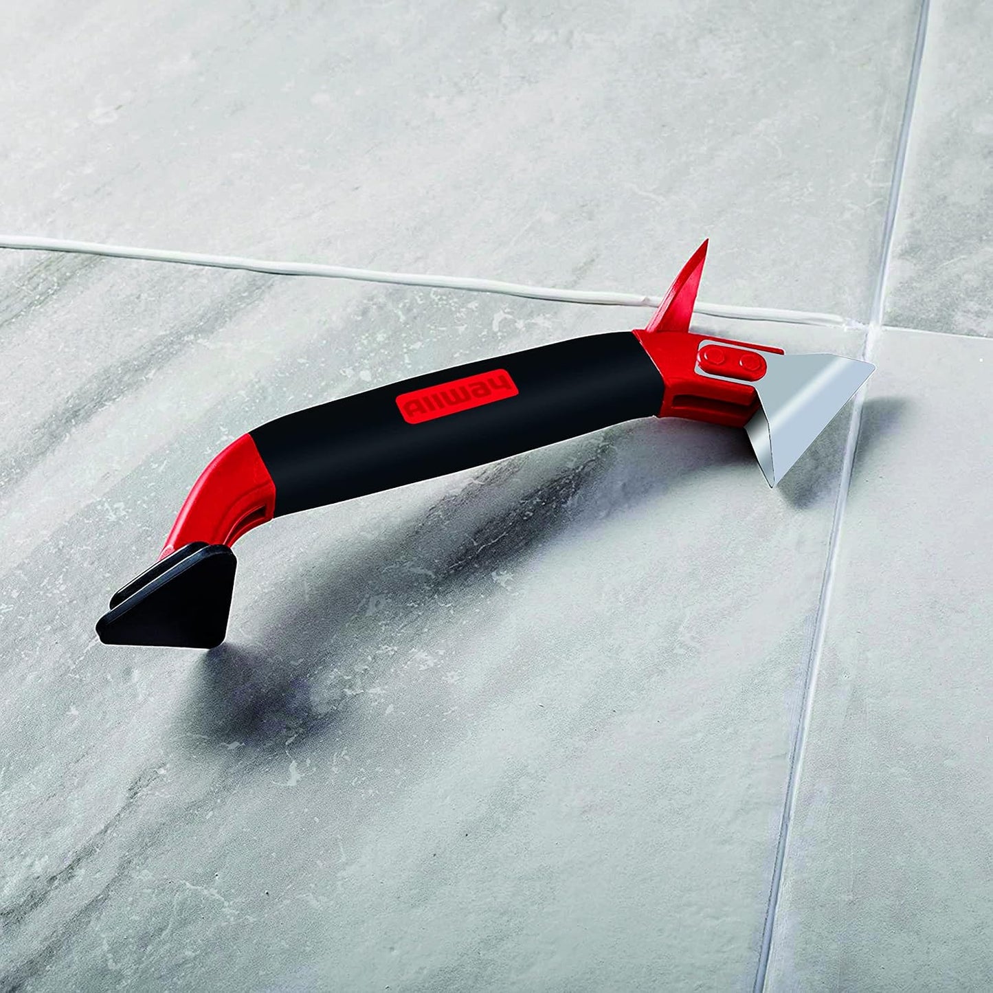 ALLWAY CT31 3-in-1 Caulk Tool for Removal and Application | Remove Old Caulk, Smooth Fresh Caulk