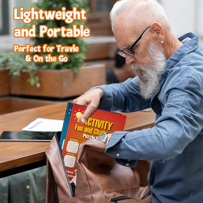 Elfew 4 Pack Activity Book for Adults, Puzzles Books for Seniors