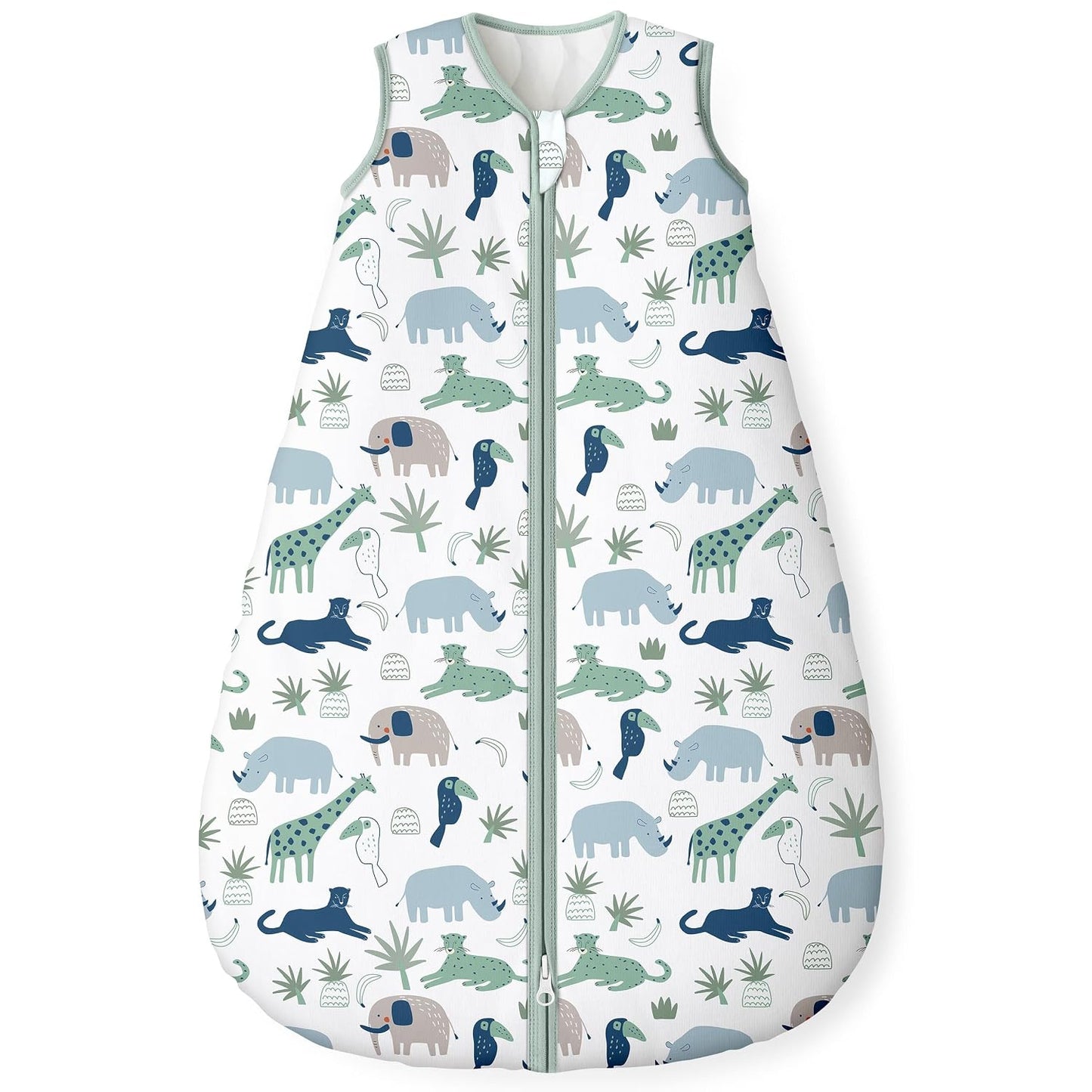 Yoofoss Baby Sleep Sack 0-6 Months Wearable Blanket for Babies 100% Organic Cotton 2-Way Zipper TOG 0.5 Toddler Sleeping Sack 3 Pack, Sleep Sacks
